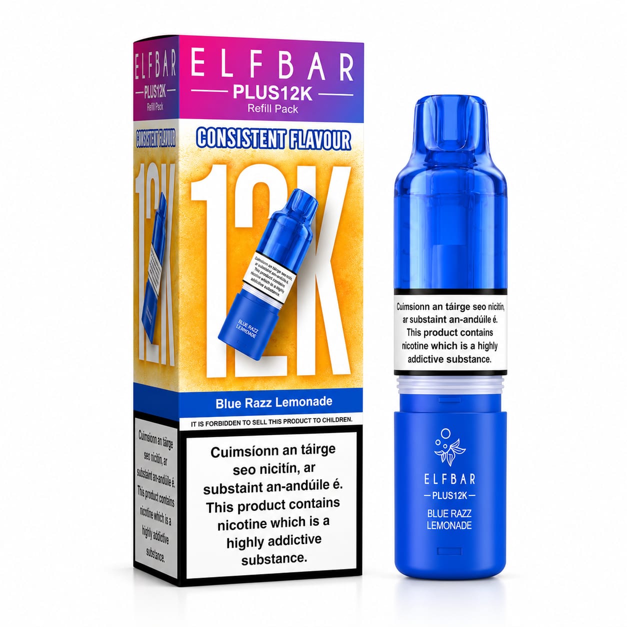 Elf Bar Plus 12K Prefilled Replacement Pods: Single Pack