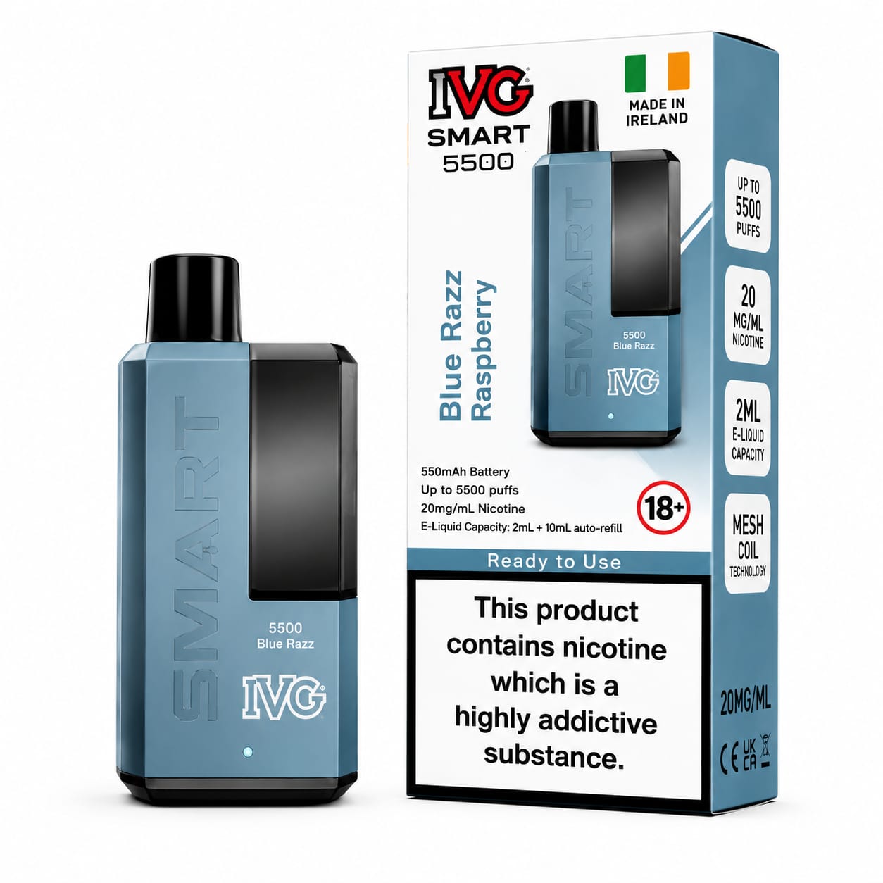 IVG 5500 Disposable Vape — Single Unit