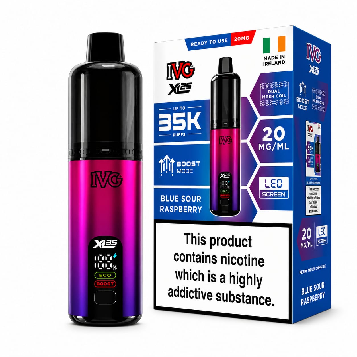 IVG XL 35K Prefilled Vape Kit.