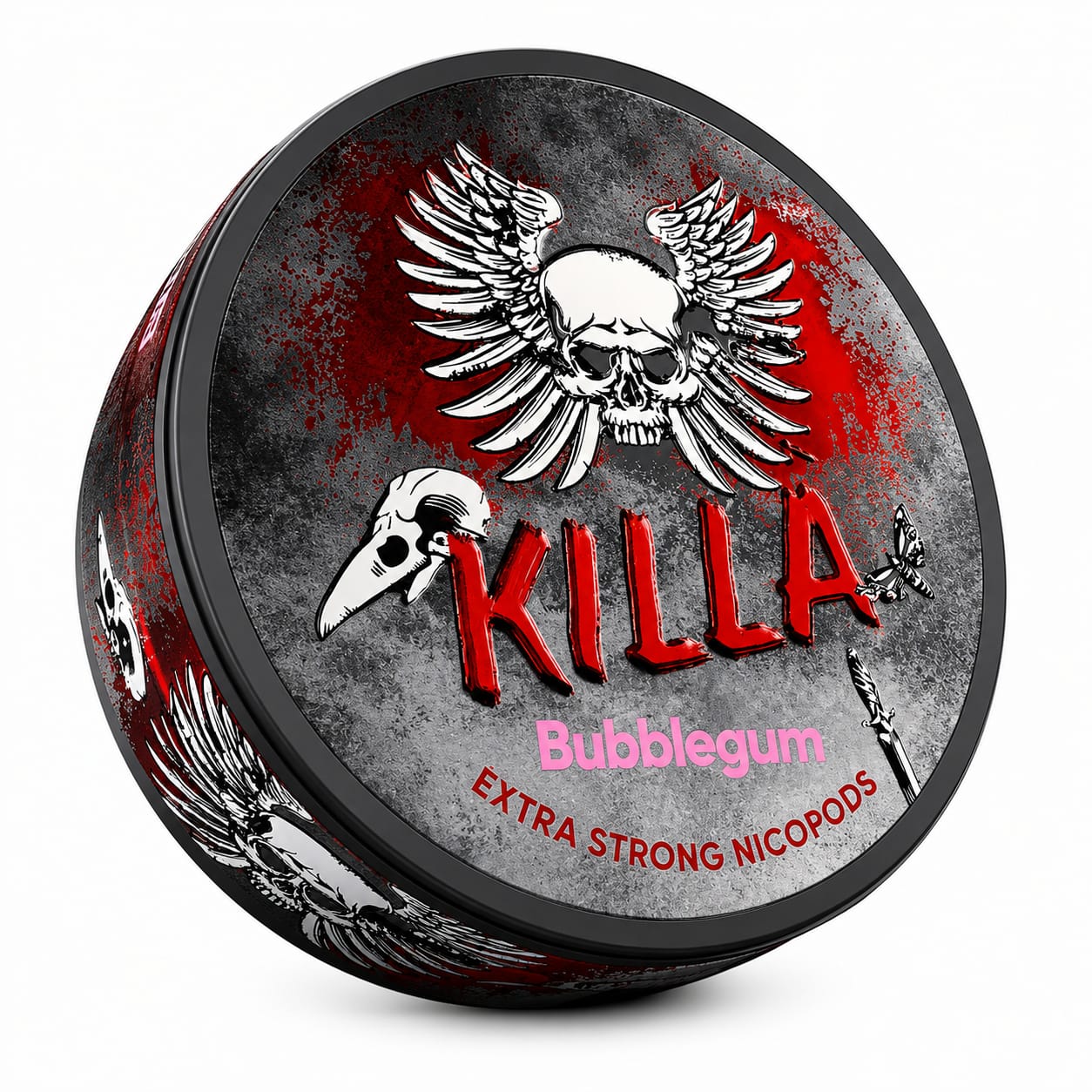 Killa Extra Strong Nicotine Pouches, Single Can
