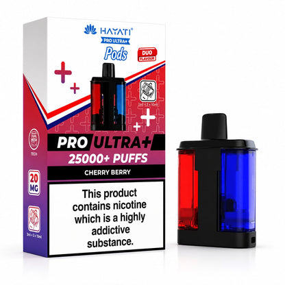 Hayati Pro Ultra Plus 25000 Puff Prefilled Replacement Pods 20mg, Pack Of 5