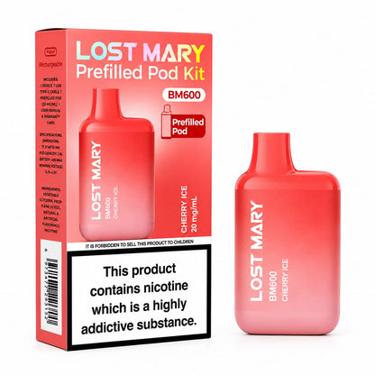 Lost Mary BM600 Prefilled Vape Kit - Single Edition