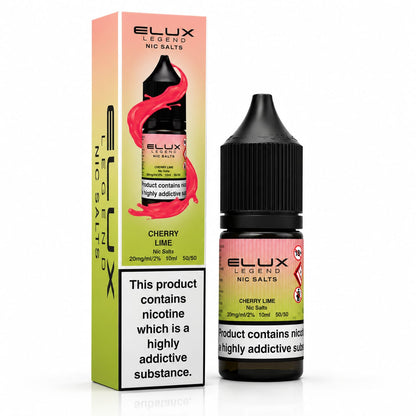 Elux Legend Nic Salt 10ml E-Liquid - Pack of 10 Bottles