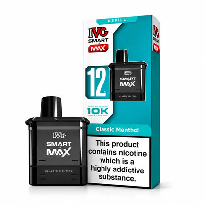 IVG Smart Max 10000 Puff Prefilled Replacement Pods - Pack of 5