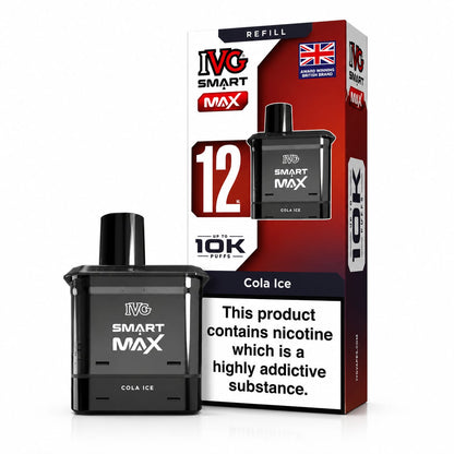 IVG Smart Max 10000 Puff Prefilled Replacement Pods - Pack of 5