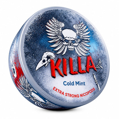 Killa Extra Strong Nicotine Pouches, Single Can