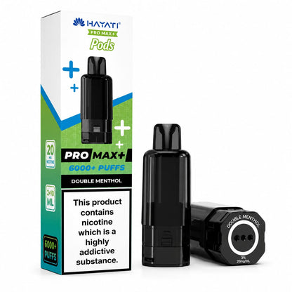 Hayati Pro Max Plus 6000 Puff Prefilled Replacement Pods, Pack Of 5