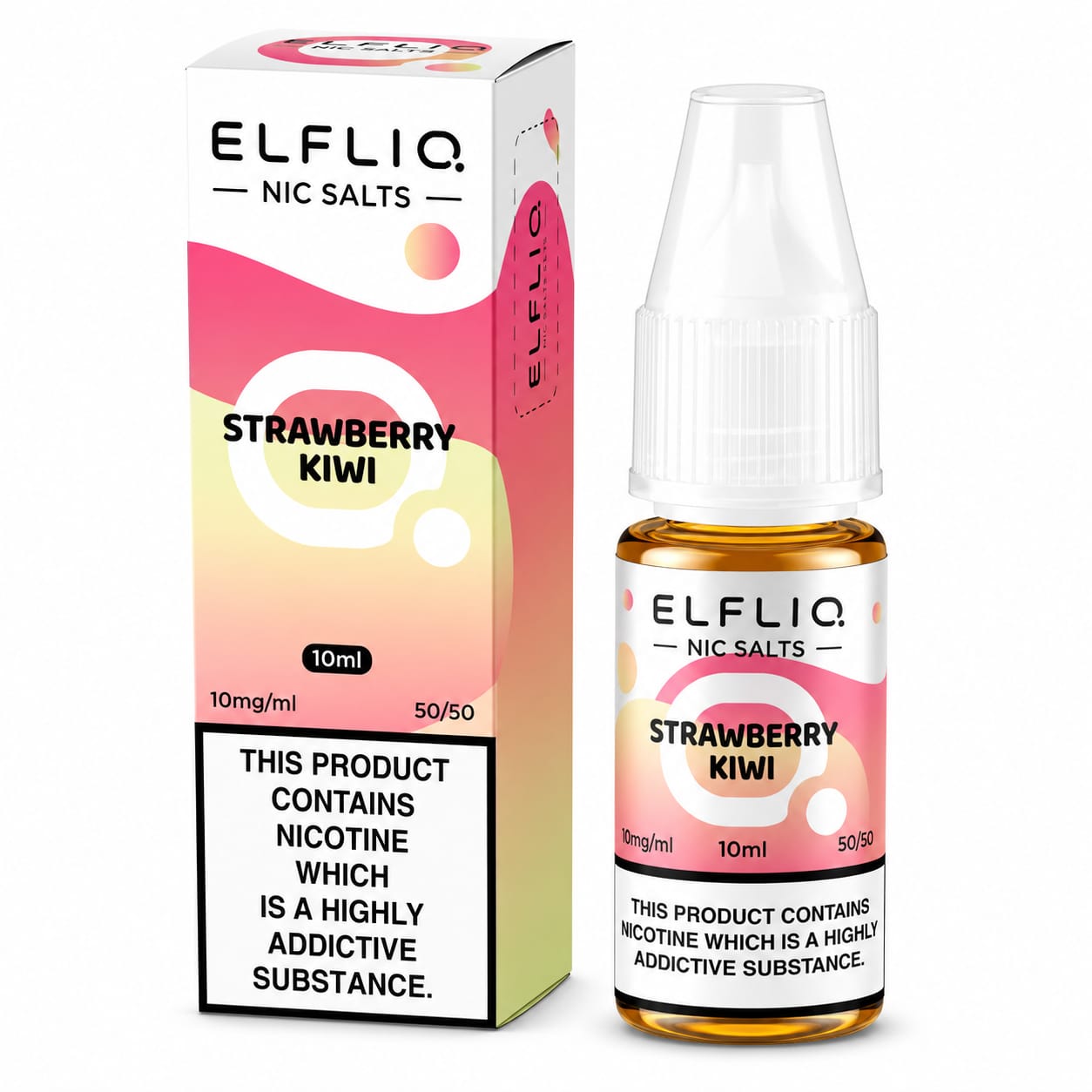 Elf Bar Elfliq Nic Salt 10ml E-Liquid - Pack of 10 Bottles