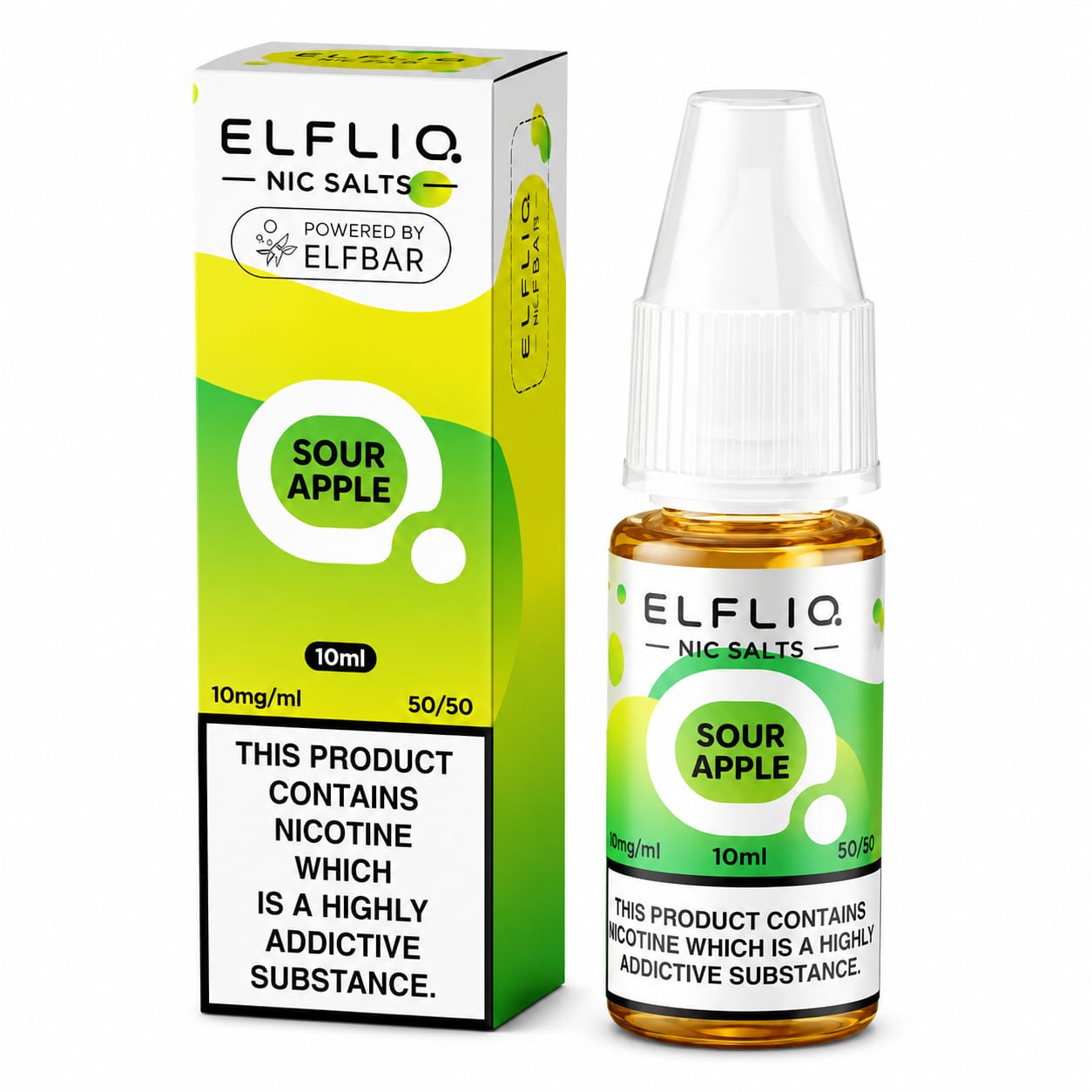 Elf Bar Elfliq Nic Salt 10ml E-Liquid - Pack of 10 Bottles