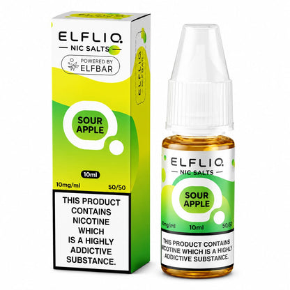 Elf Bar Elfliq Nic Salt 10ml E-Liquid - Pack of 10 Bottles