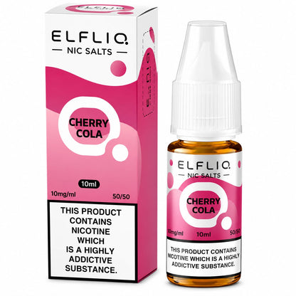 Elf Bar Elfliq Nic Salt 10ml E-Liquid - Pack of 10 Bottles