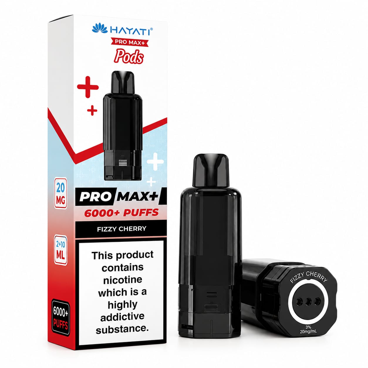 Hayati Pro Max Plus 6000 Puff Prefilled Replacement Pods, Pack Of 5