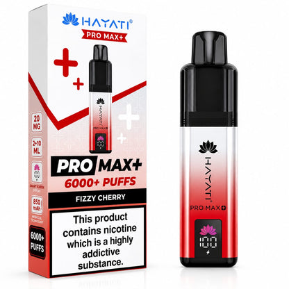 Hayati Pro Max Plus 6000 Puff Prefilled Vape Kit - Pack Of 5