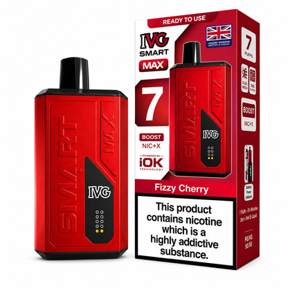 IVG Smart Max 10000 Puff Prefilled Vape Kit - Pack Of 5