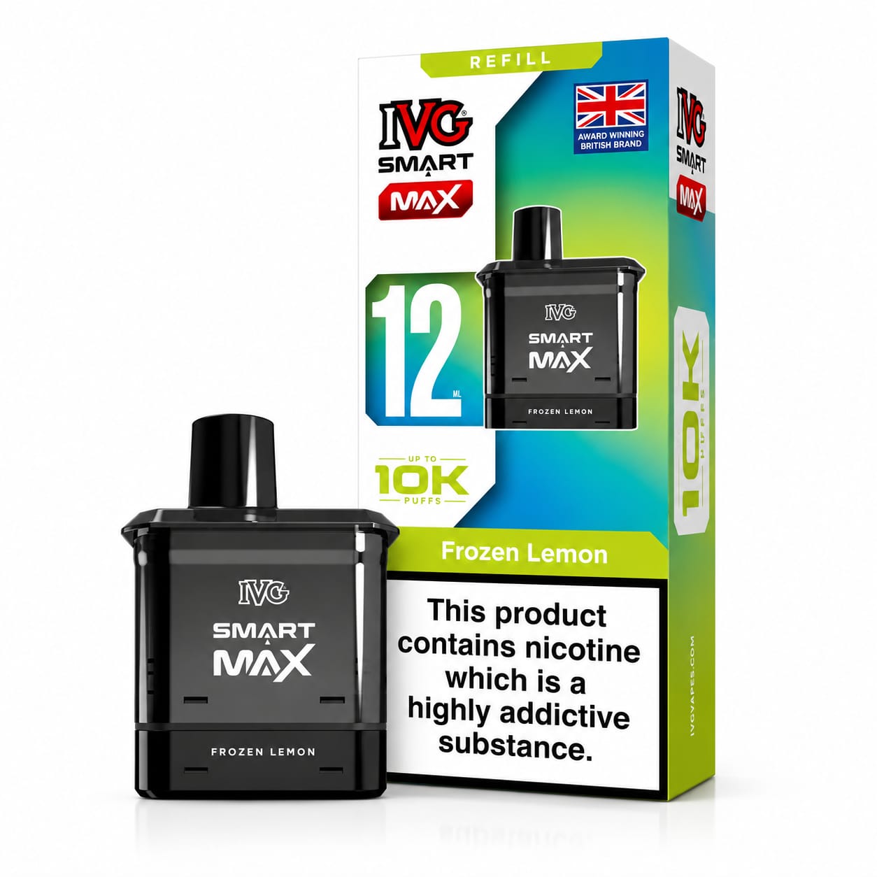 IVG Smart Max 10000 Puff Prefilled Replacement Pods - Pack of 5