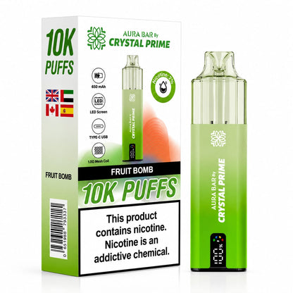 Crystal Prime 10000 Prefilled Vape Kit, Single Device