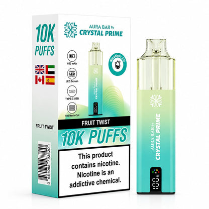 Crystal Prime 10000 Prefilled Vape Kit, Single Device