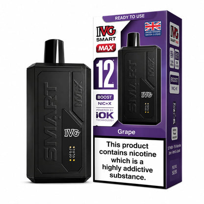 IVG Smart Max 10000 Puff Prefilled Vape Kit - Pack Of 5