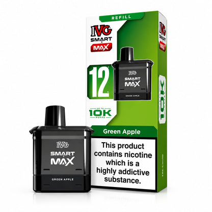 IVG Smart Max 10000 Puff Prefilled Replacement Pods - Pack of 5