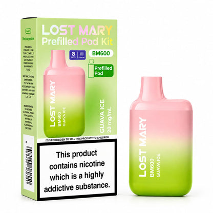 Lost Mary BM600 Prefilled Vape Kit - Single Edition