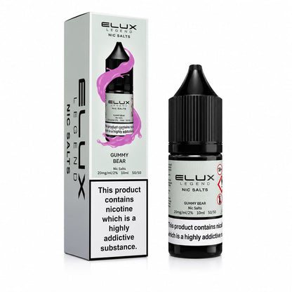 Elux Legend Nic Salt 10ml E-Liquid - Pack of 10 Bottles