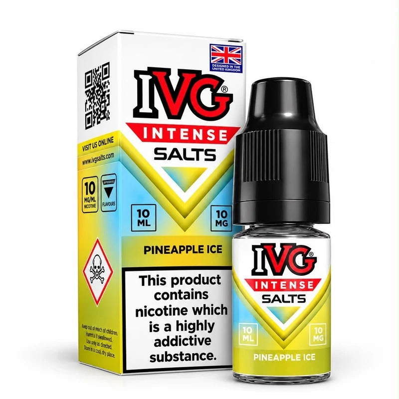 IVG Intense Salt E-liquid - Pack of 10 Bottles