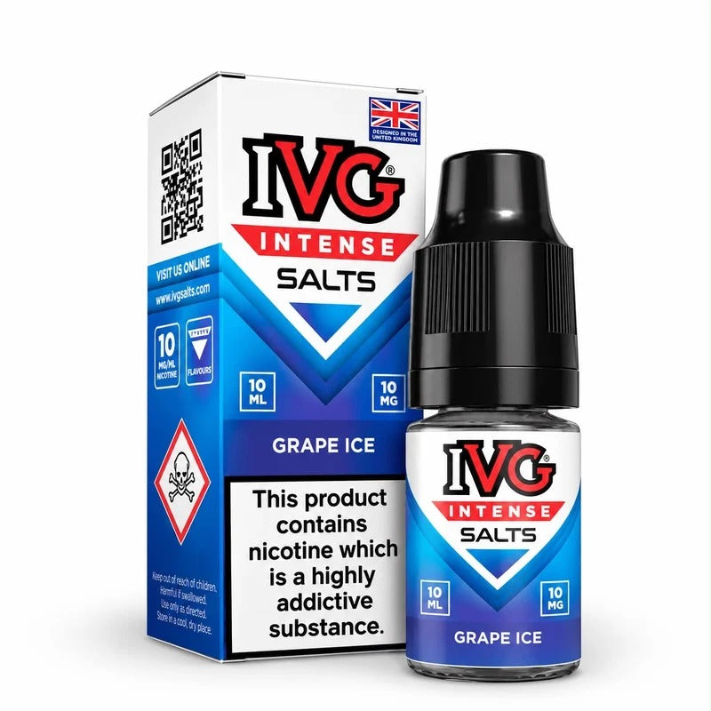 IVG Intense Salt E-liquid - Pack of 10 Bottles