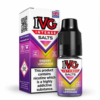 IVG Intense Salt E-liquid - Pack of 10 Bottles