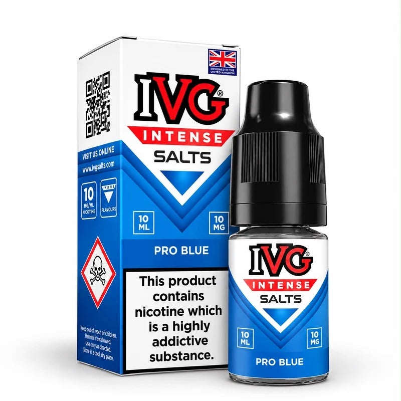 IVG Intense Salt E-liquid - Pack of 10 Bottles
