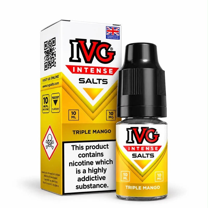 IVG Intense Salt E-liquid - Pack of 10 Bottles