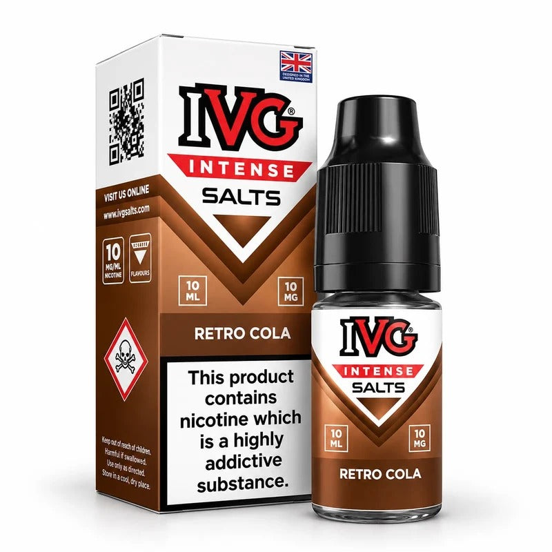 IVG Intense Salt E-liquid - Pack of 10 Bottles