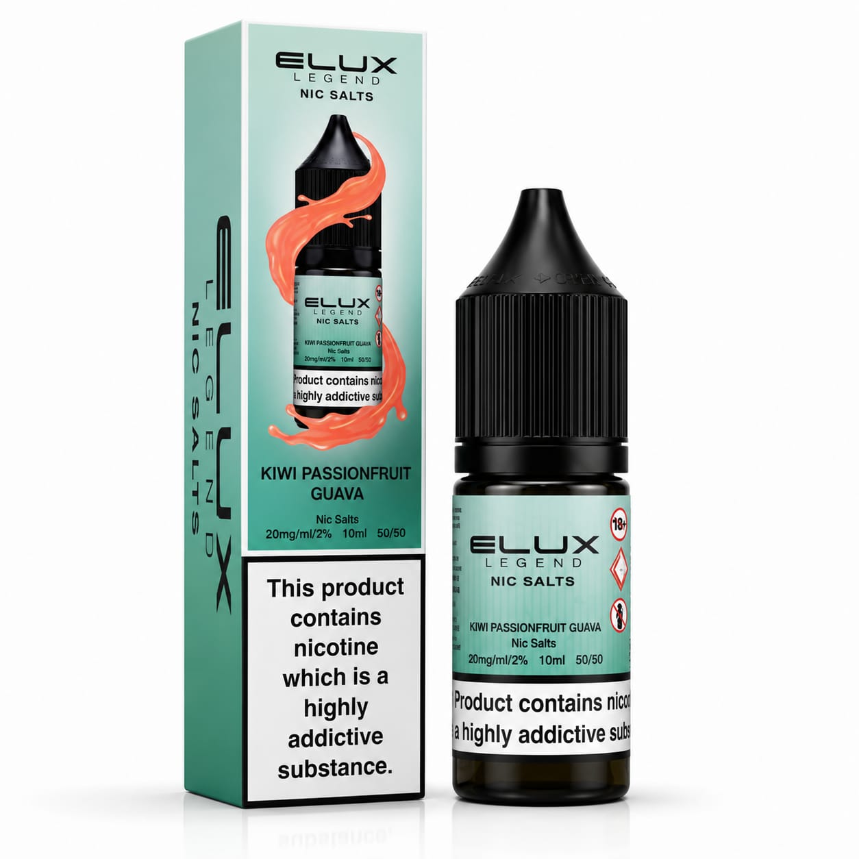 Elux Legend Nic Salt 10ml E-Liquid - Pack of 10 Bottles