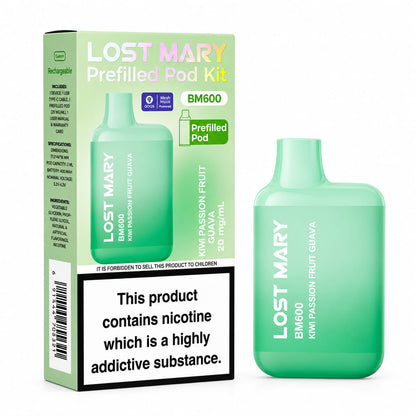 Lost Mary BM600 Prefilled Vape Kit - Single Edition