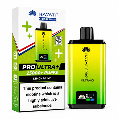 Hayati Pro Ultra Plus 25000 Prefilled Vape Kit, Single Device