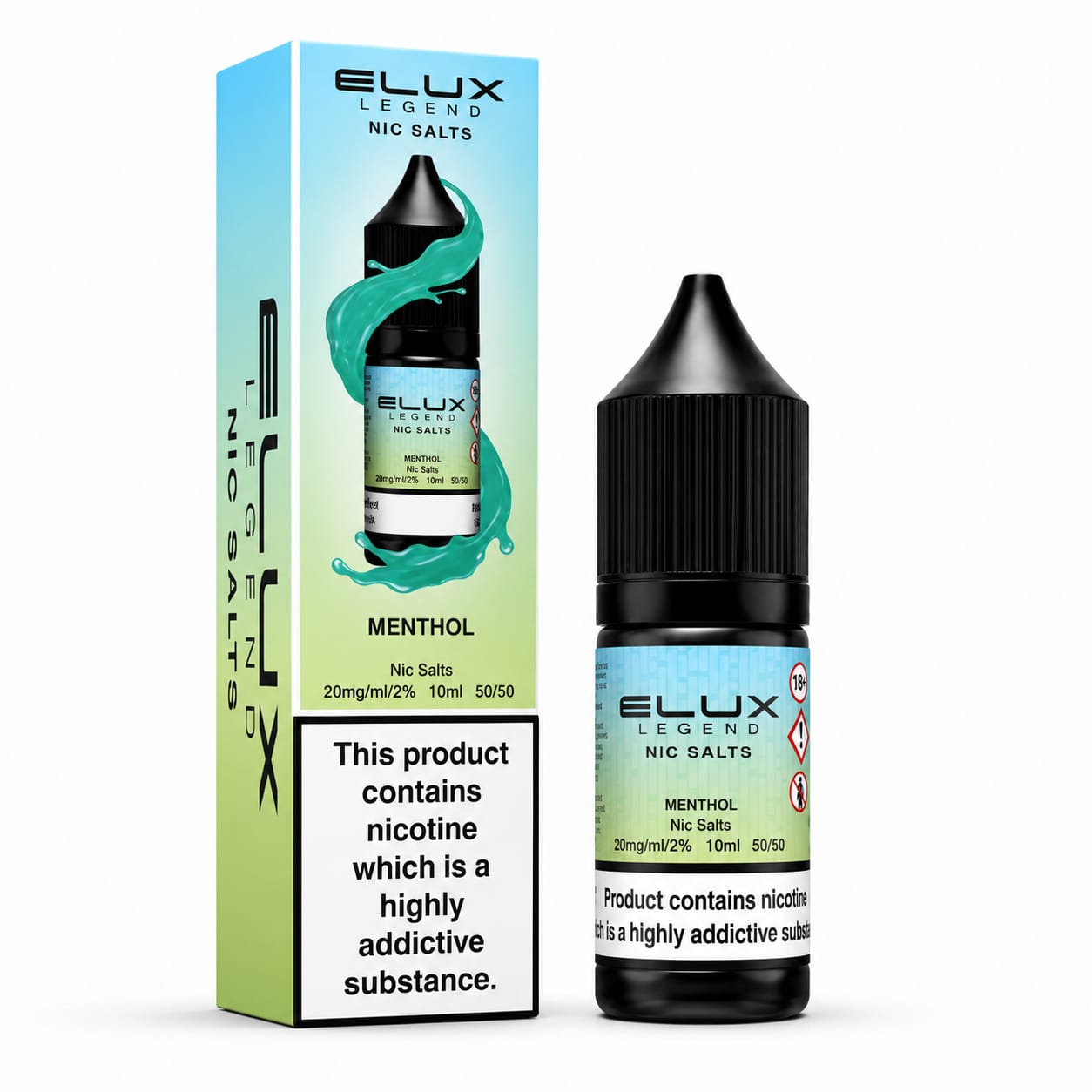 Elux Legend Nic Salt 10ml E-Liquid - Pack of 10 Bottles