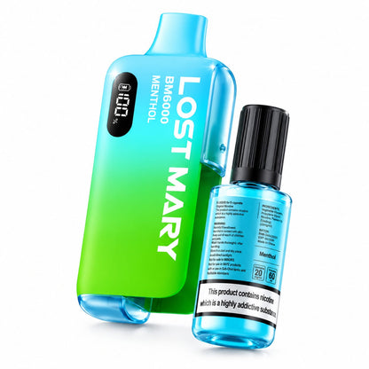 Lost Mary BM6000 Prefilled Vape Kit - Rechargeable 6000 Puff Vape (Single)