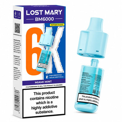 Lost Mary BM6000 Prefilled Replacement Pod, Single