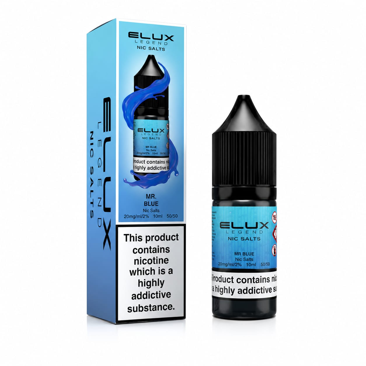 Elux Legend Nic Salt 10ml E-Liquid - Pack of 10 Bottles