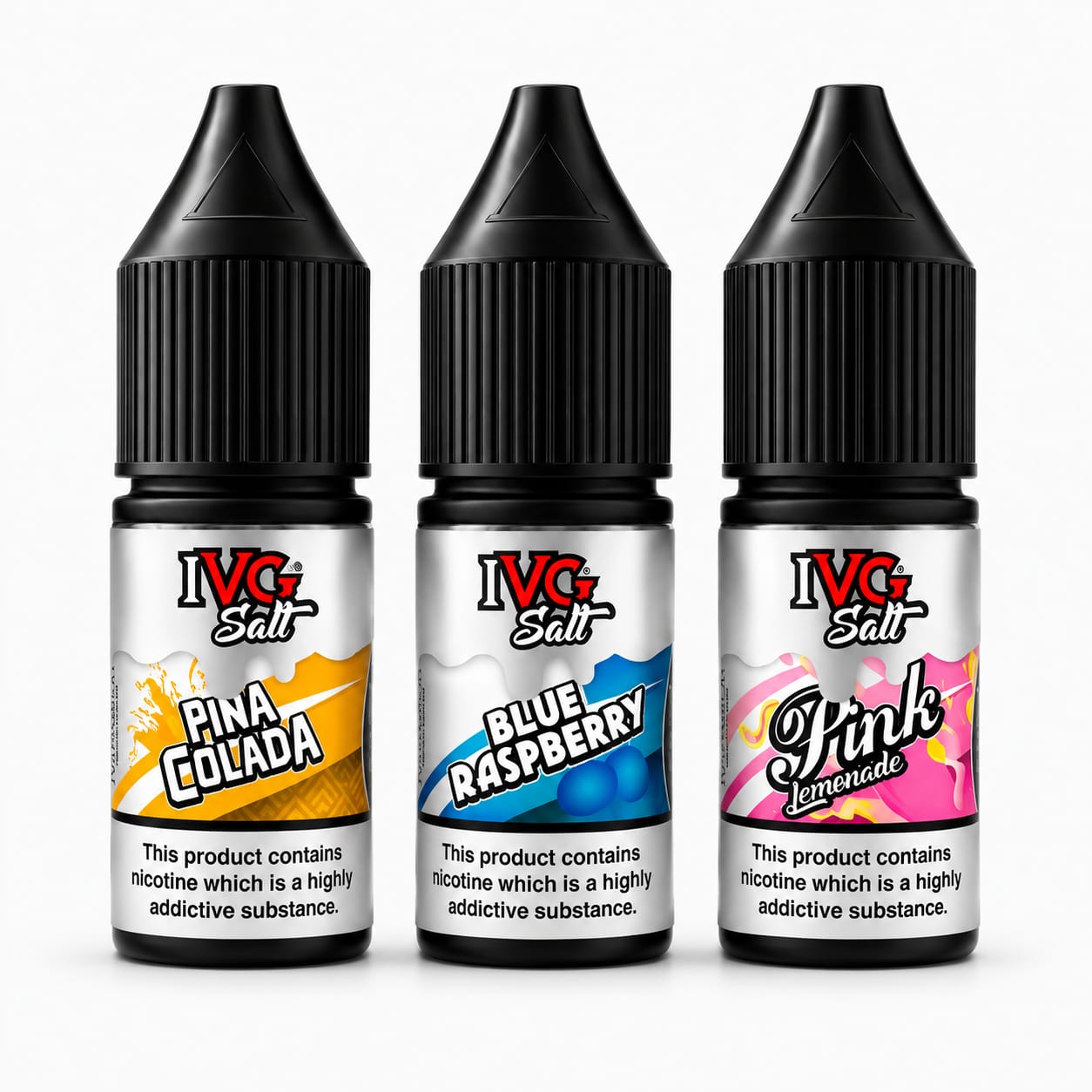 IVG Nic Salt 10ml E-Liquid – Pack of 10 Bottles
