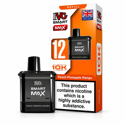 IVG Smart Max 10000 Puff Prefilled Replacement Pods - Pack of 5