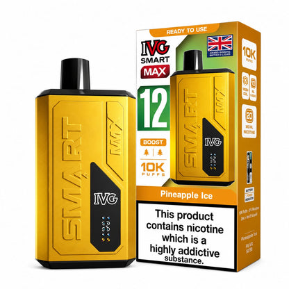 IVG Smart Max 10000 Puff Prefilled Vape Kit - Pack Of 5