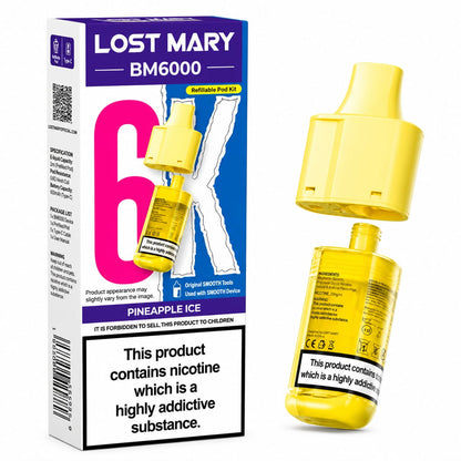 Lost Mary BM6000 Prefilled Replacement Pod, Single