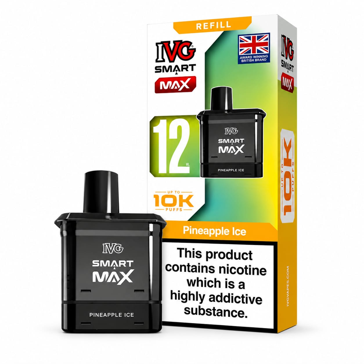 IVG Smart Max 10000 Puff Prefilled Replacement Pods - Pack of 5