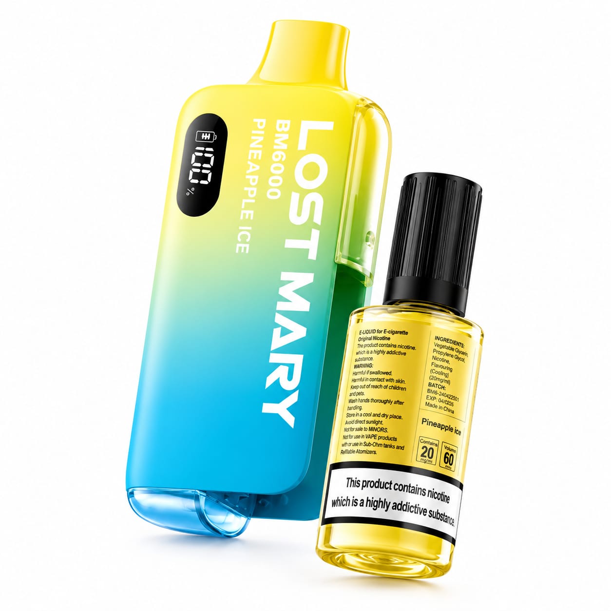 Lost Mary BM6000 Prefilled Vape Kit - Rechargeable 6000 Puff Vape (Single)