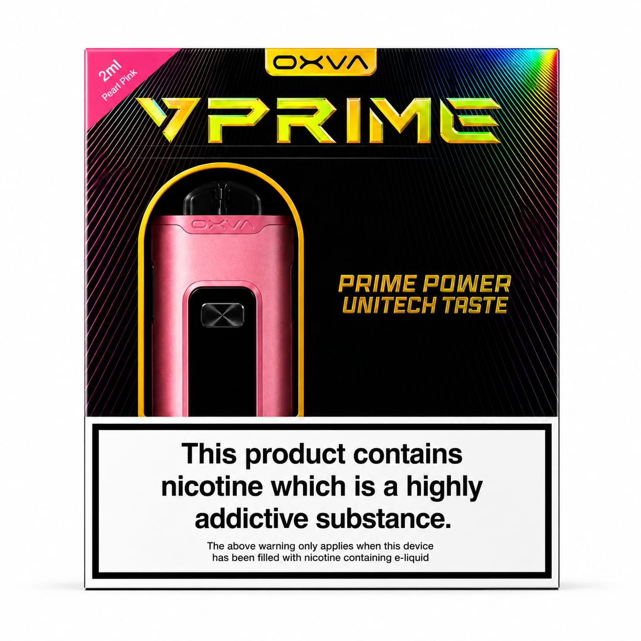 OXVA VPRIME Pod Vape Kit 2ml 60W: Dual-Activation DTL/MTL Vape Kit