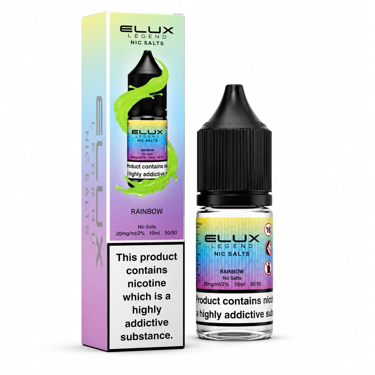 Elux Legend Nic Salt 10ml E-Liquid - Pack of 10 Bottles