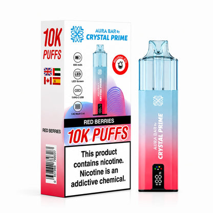 Crystal Prime 10000 Prefilled Vape Kit, Single Device