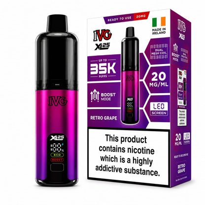 IVG XL 35K Prefilled Vape Kit.