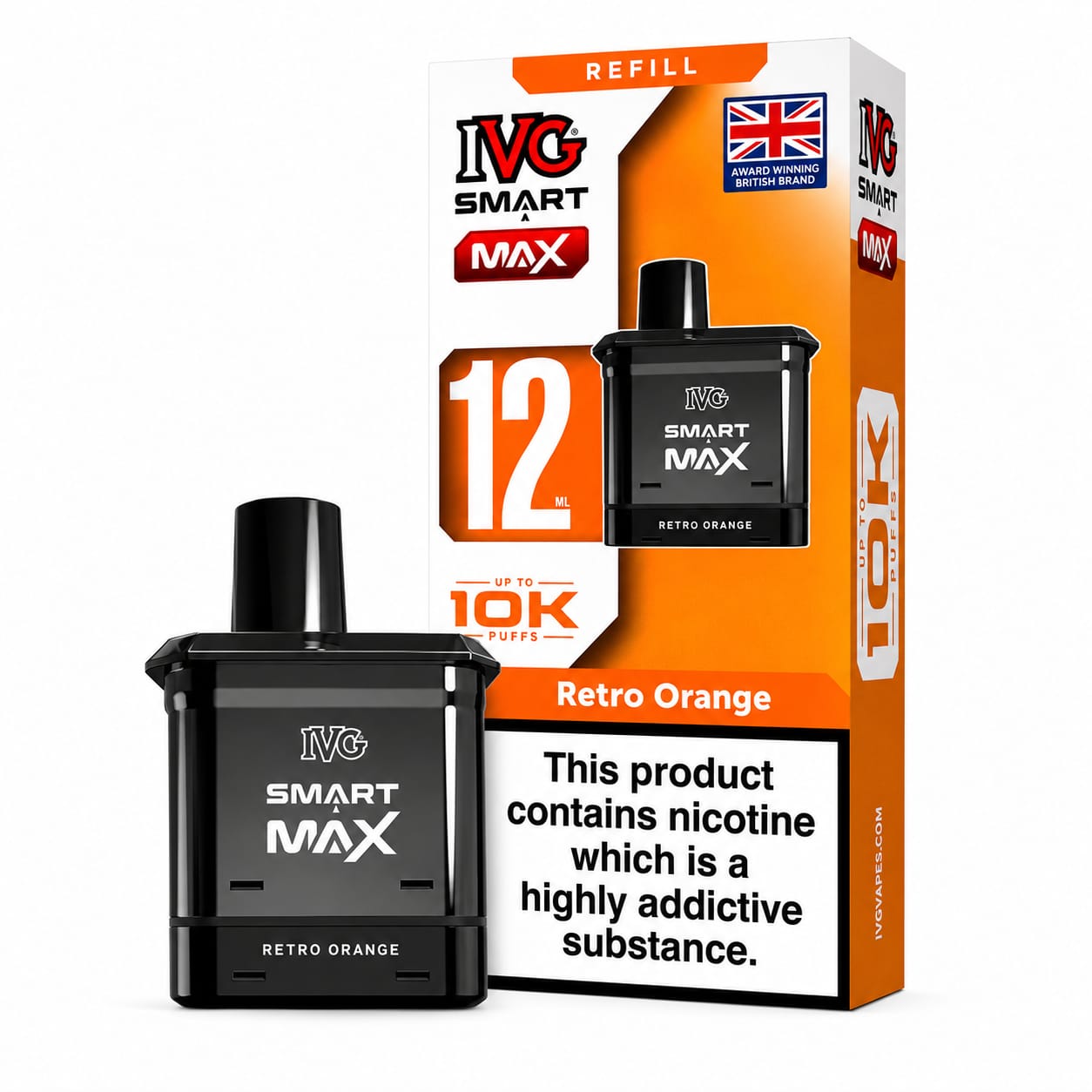 IVG Smart Max 10000 Puff Prefilled Replacement Pods - Pack of 5