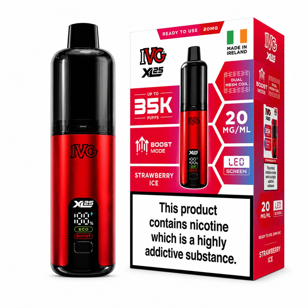 IVG XL 35K Prefilled Vape Kit.
